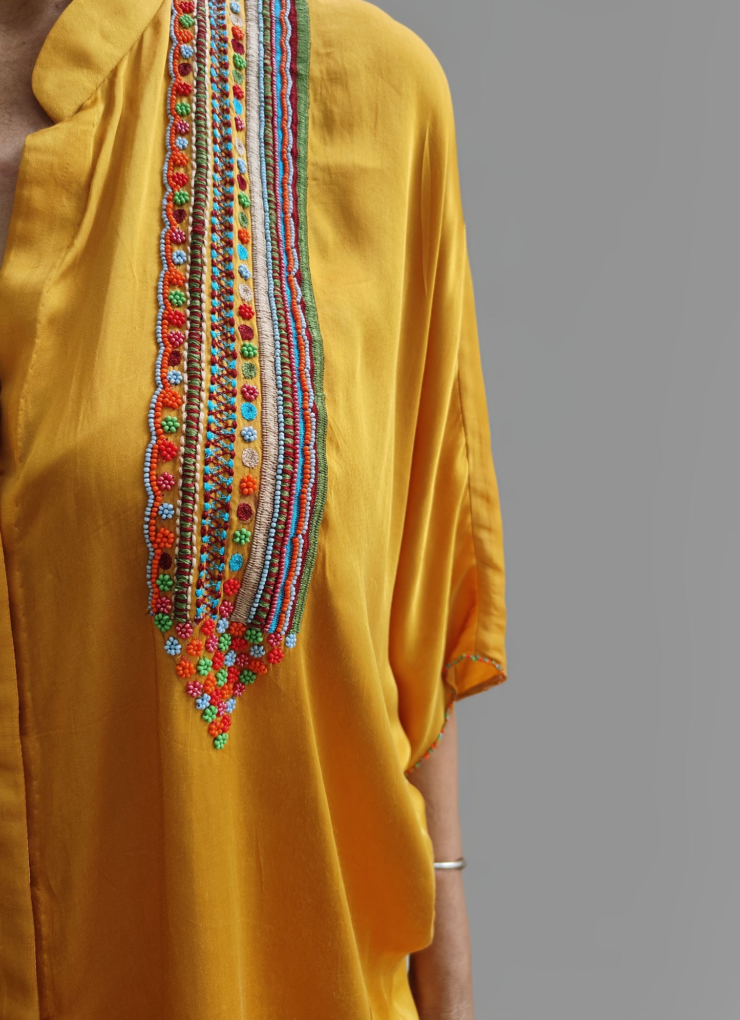 Kaftan Shirt & Cowl Pants